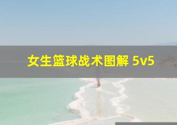 女生篮球战术图解 5v5